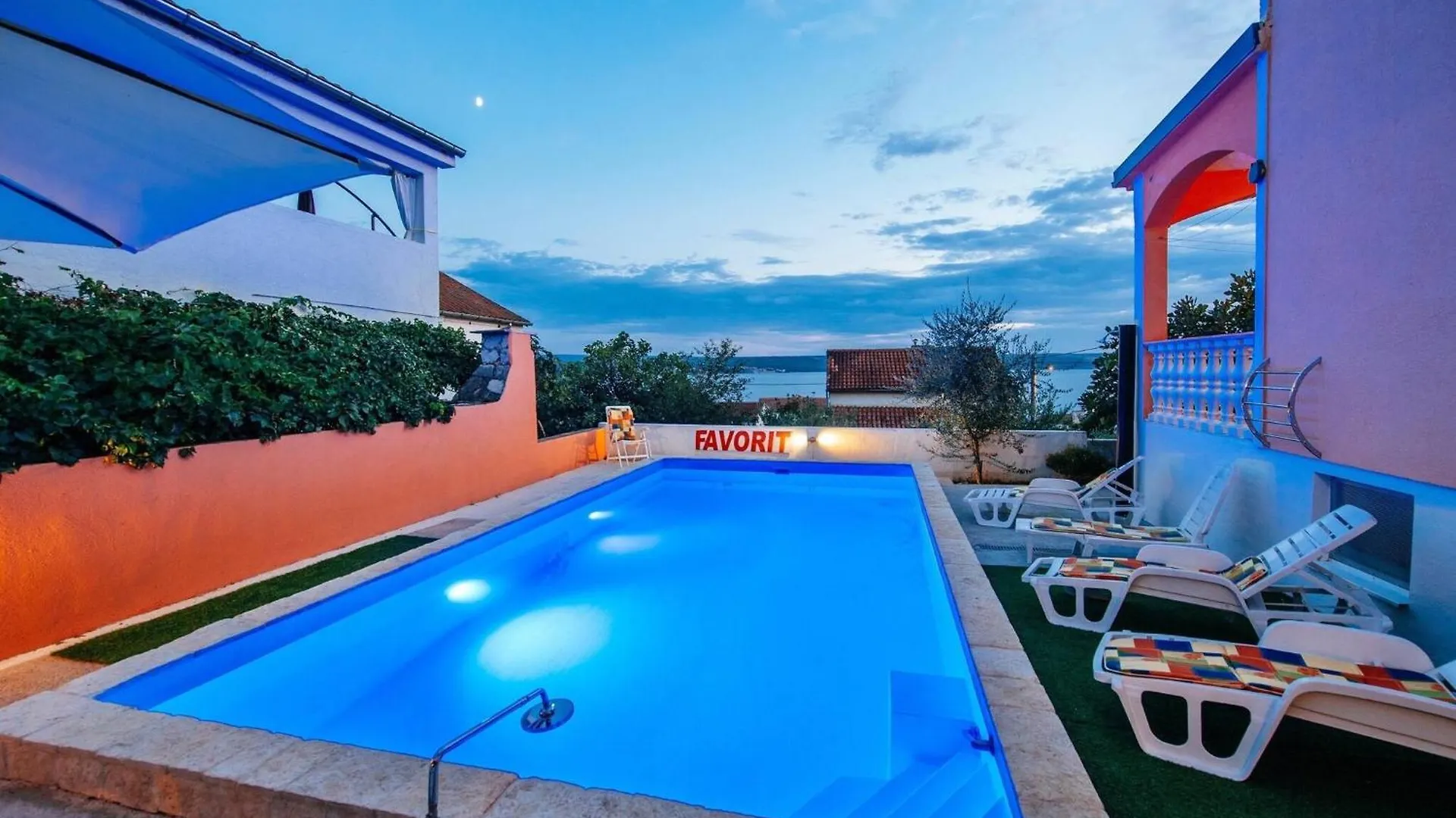 My Dalmatia - Holiday Home Favorit With Private Pool & Sea View Maslenica 0*,  Croatia