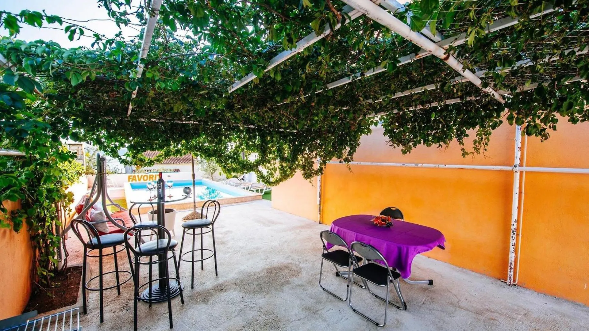 My Dalmatia - Holiday Home Favorit With Private Pool & Sea View Maslenica