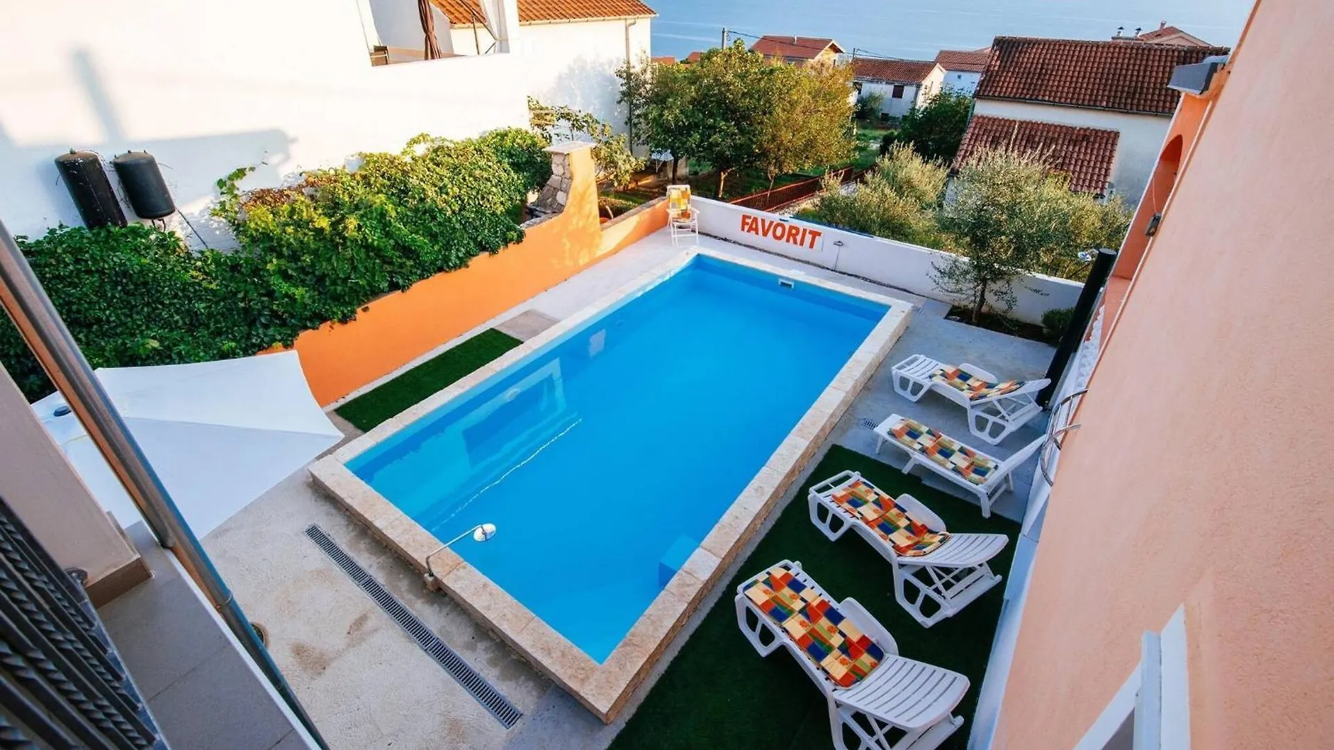My Dalmatia - Holiday Home Favorit With Private Pool & Sea View Maslenica 0*,
